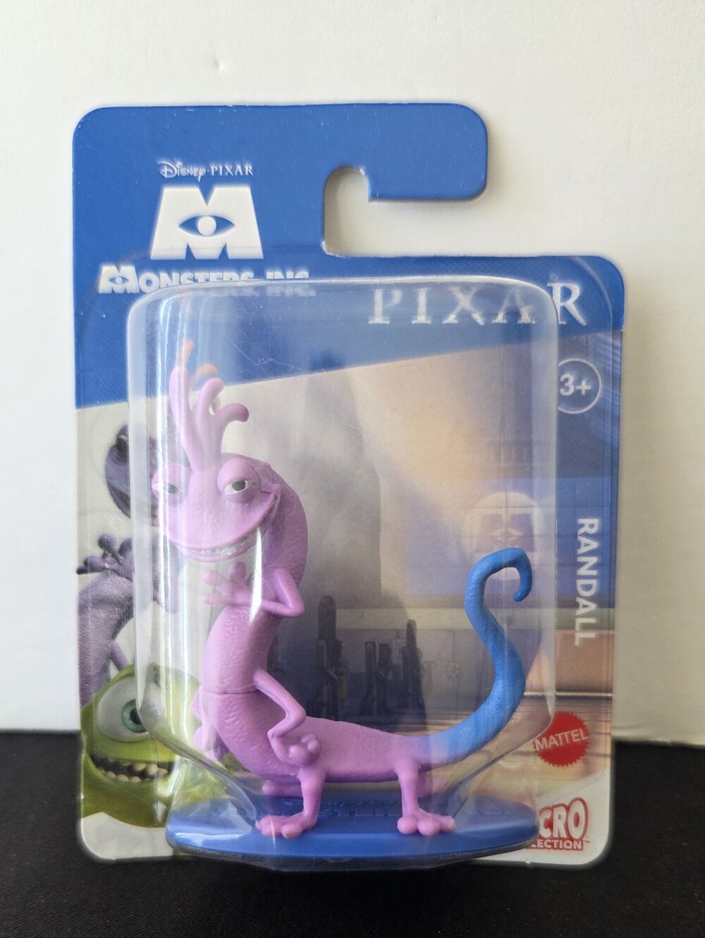 Disney Pixar Monsters Inc Randall Micro Collection Mini Figure Mattel NIP